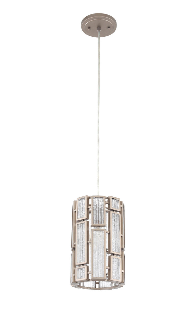 One Light Mini Pendant<br /><span style="color:#4AB0CE;">Entrega: 4-10 dias en USA</span><br /><span style="color:#4AB0CE;font-size:60%;">PREGUNTE POR ENTREGA EN PANAMA</span><br />Collection: Harlowe<br />Finish: New Bronze