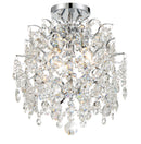 Minka-Lavery - 3150-77 - Three Light Mini Chandelier - Isabella's Crown - Chrome