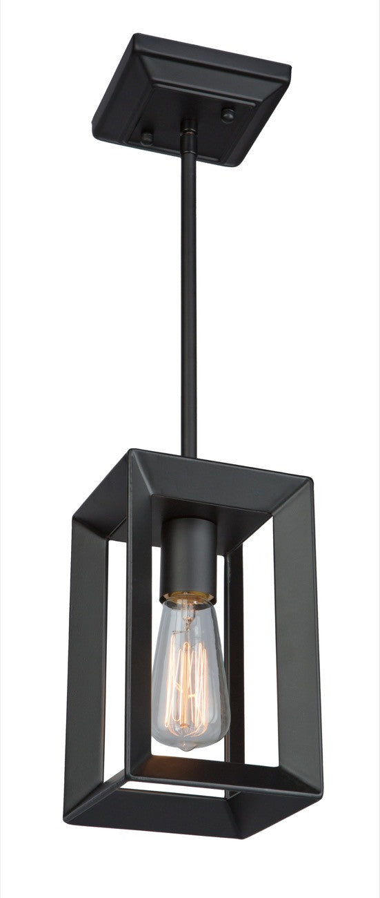 Artcraft Canada - AC10061 - One Light Pendant - Vineyard - Matte Black