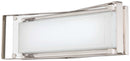 George Kovacs - P1183-613-L - LED Bath - Crystal Clear - Polished Nickel