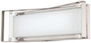 George Kovacs - P1183-613-L - LED Bath - Crystal Clear - Polished Nickel