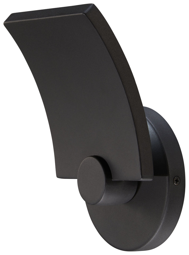 George Kovacs - P1234-066-L - LED Wall Sconce - Flipout - Sand Coal Black