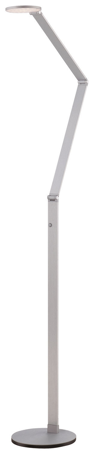 George Kovacs - P305-2-654-L - LED Floor Lamp - Task Floor Lamp - Chiseled Nickel