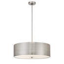 George Kovacs - P5745-084 - Four Light Pendant - Grid - Brushed Nickel