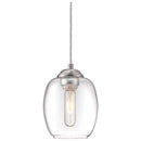George Kovacs - P931-084 - One Light Mini Pendant - Bubble - Brushed Nickel