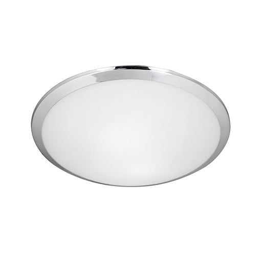 Two Light Flush Mount<br /><span style="color:#4AB0CE;">Entrega: 4-10 dias en USA</span><br /><span style="color:#4AB0CE;font-size:60%;">PREGUNTE POR ENTREGA EN PANAMA</span><br />Collection: Malta<br />Finish: Chrome