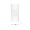 Kuzco Lighting - 60332 - Two Light Wall Sconce - Hudson - Opal Glass