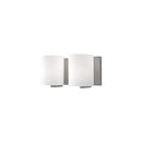 Two Light Vanity<br /><span style="color:#4AB0CE;">Entrega: 4-10 dias en USA</span><br /><span style="color:#4AB0CE;font-size:60%;">PREGUNTE POR ENTREGA EN PANAMA</span><br />Collection: Bridgewater<br />Finish: Brushed Nickel