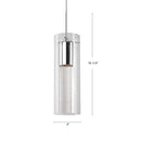 Kuzco Lighting - PD4401-CH - LED Pendant - Champagne - Chrome
