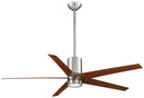 Minka Aire - F828-BN/DW - 56"Ceiling Fan - Symbio - Brushed Nickel With Dark Walnut Blades