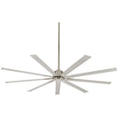 72"Ceiling Fan<br /><span style="color:#4AB0CE;">Entrega: 4-10 dias en USA</span><br /><span style="color:#4AB0CE;font-size:60%;">PREGUNTE POR ENTREGA EN PANAMA</span><br />Collection: Xtreme<br />Finish: Brushed Nickel