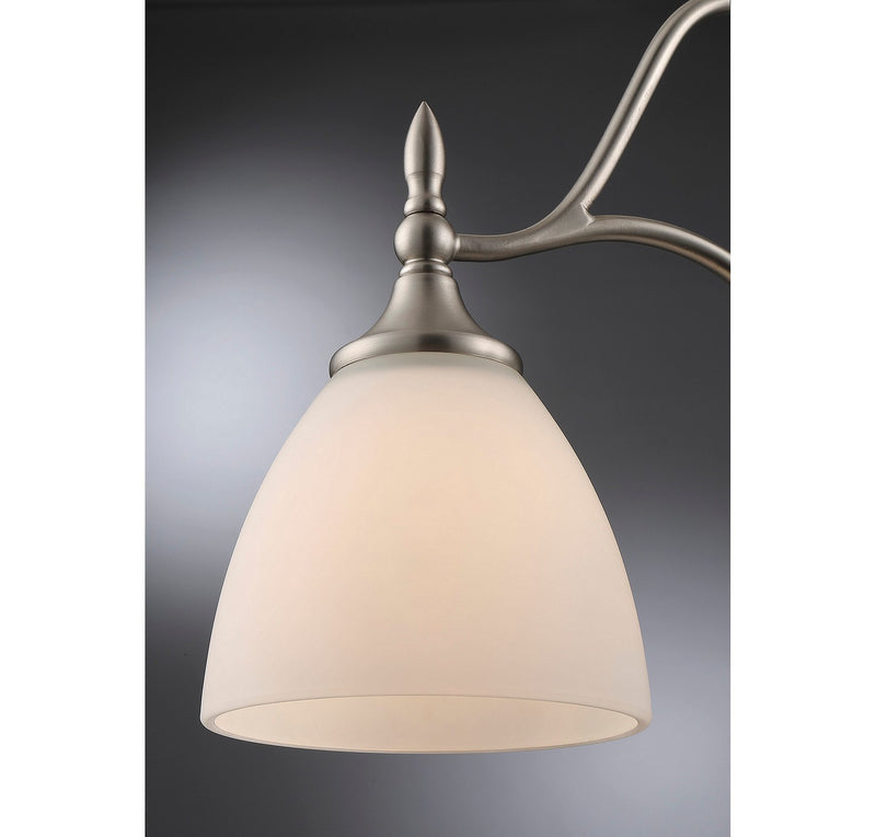 Savoy House - 1-1001-5-SN - Five Light Chandelier - Herndon - Satin Nickel