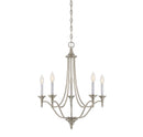 Five Light Chandelier<br /><span style="color:#4AB0CE;">Entrega: 4-10 dias en USA</span><br /><span style="color:#4AB0CE;font-size:60%;">PREGUNTE POR ENTREGA EN PANAMA</span><br />Collection: Herndon<br />Finish: Satin Nickel