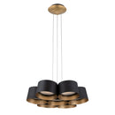 Modern Forms - PD-52718-GL - LED Chandelier - Marimba - Gold Leaf/Bronze