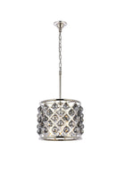 Elegant Lighting - 1206D14PN-SS/RC - Four Light Pendant - Madison - Polished Nickel