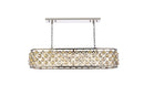 Elegant Lighting - 1216G50PN-GT/RC - Seven Light Chandelier - Madison - Polished Nickel