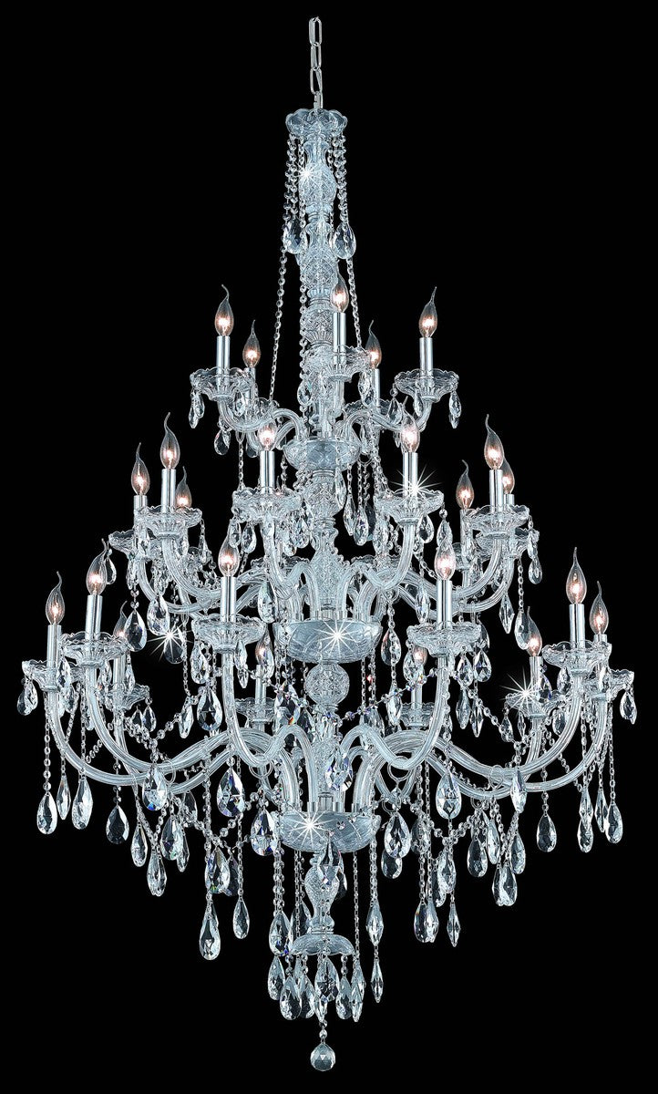 Elegant Lighting - 7925G43C/RC - 25 Light Chandelier - Verona - Chrome