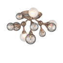 Corbett Lighting - 206-311-SGL - LED Semi Flush Mount - Element - Stria Gold Leaf