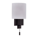 One Light Wall Sconce<br /><span style="color:#4AB0CE;">Entrega: 4-10 dias en USA</span><br /><span style="color:#4AB0CE;font-size:60%;">PREGUNTE POR ENTREGA EN PANAMA</span><br />Collection: Espille<br />Finish: Bronze