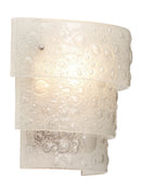 Kalco - 5095SN - One Light Wall Sconce - Cirrus - Satin Nickel