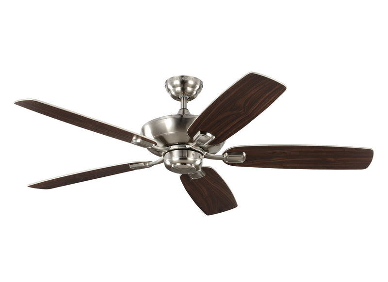 Generation Lighting - 5COM52BS - 52" Ceiling Fan - Colony - Brushed Steel