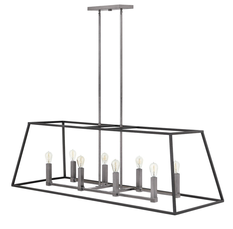 Hinkley - 3338DZ - LED Pendant - Fulton - Aged Zinc