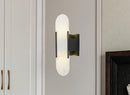 Lámpara De Pared Decorativa 2xG9-25W Acabado Negro.