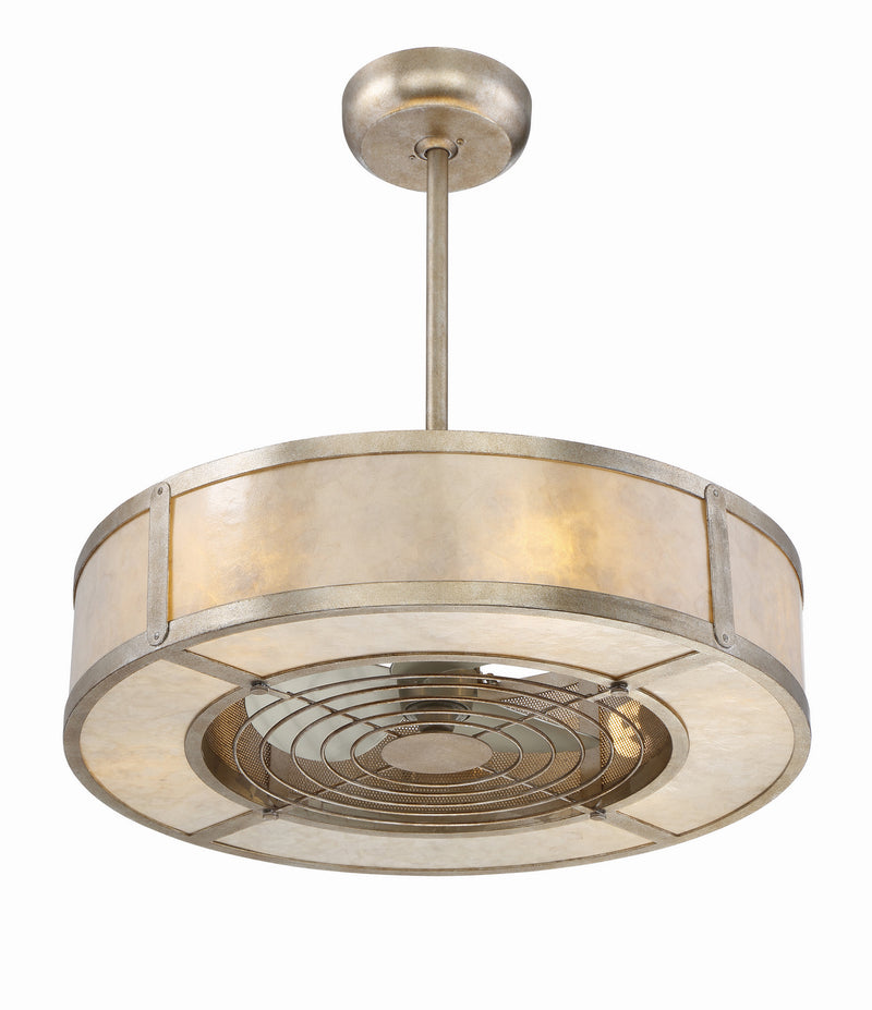 Savoy House - 26-335-FD-272 - Six Light Fan D'lier - Vireo - Silver Dust