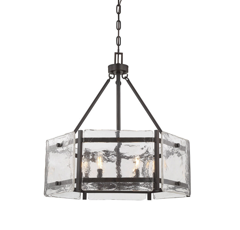 Six Light Pendant<br /><span style="color:#4AB0CE;">Entrega: 4-10 dias en USA</span><br /><span style="color:#4AB0CE;font-size:60%;">PREGUNTE POR ENTREGA EN PANAMA</span><br />Collection: Glenwood<br />Finish: English Bronze