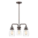Generation Lighting - 3114503-710 - Three Light Chandelier - Belton - Bronze