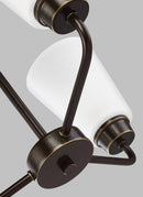 Generation Lighting - 3115203-710 - Three Light Chandelier - Kerrville - Bronze