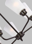 Generation Lighting - 3115205-710 - Five Light Chandelier - Kerrville - Bronze