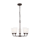 Five Light Chandelier<br /><span style="color:#4AB0CE;">Entrega: 4-10 dias en USA</span><br /><span style="color:#4AB0CE;font-size:60%;">PREGUNTE POR ENTREGA EN PANAMA</span><br />Collection: Kerrville<br />Finish: Bronze