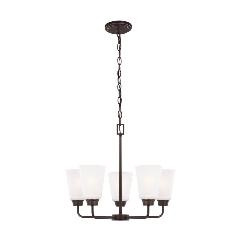 Five Light Chandelier<br /><span style="color:#4AB0CE;">Entrega: 4-10 dias en USA</span><br /><span style="color:#4AB0CE;font-size:60%;">PREGUNTE POR ENTREGA EN PANAMA</span><br />Collection: Kerrville<br />Finish: Bronze