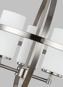 Generation Lighting - 3124603-962 - Three Light Chandelier - Alturas - Brushed Nickel