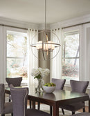 Generation Lighting - 3124605-962 - Five Light Chandelier - Alturas - Brushed Nickel