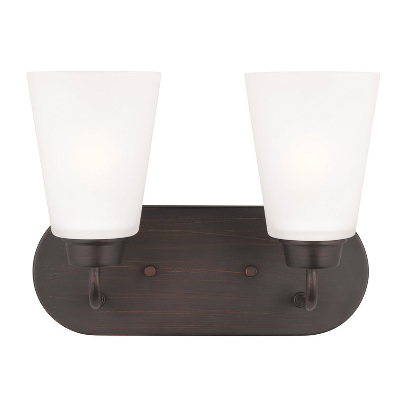 Generation Lighting - 4415202-710 - Two Light Wall / Bath - Kerrville - Bronze