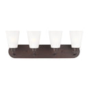 Generation Lighting - 4415204-710 - Four Light Wall/ Bath - Kerrville - Bronze