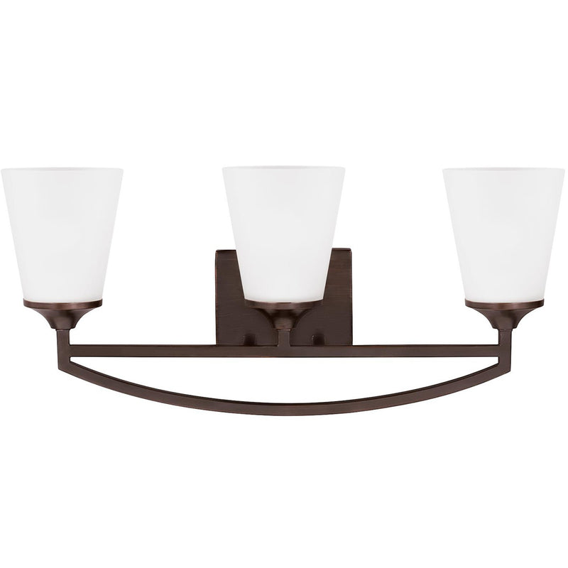 Generation Lighting - 4424503-710 - Three Light Wall / Bath - Hanford - Bronze