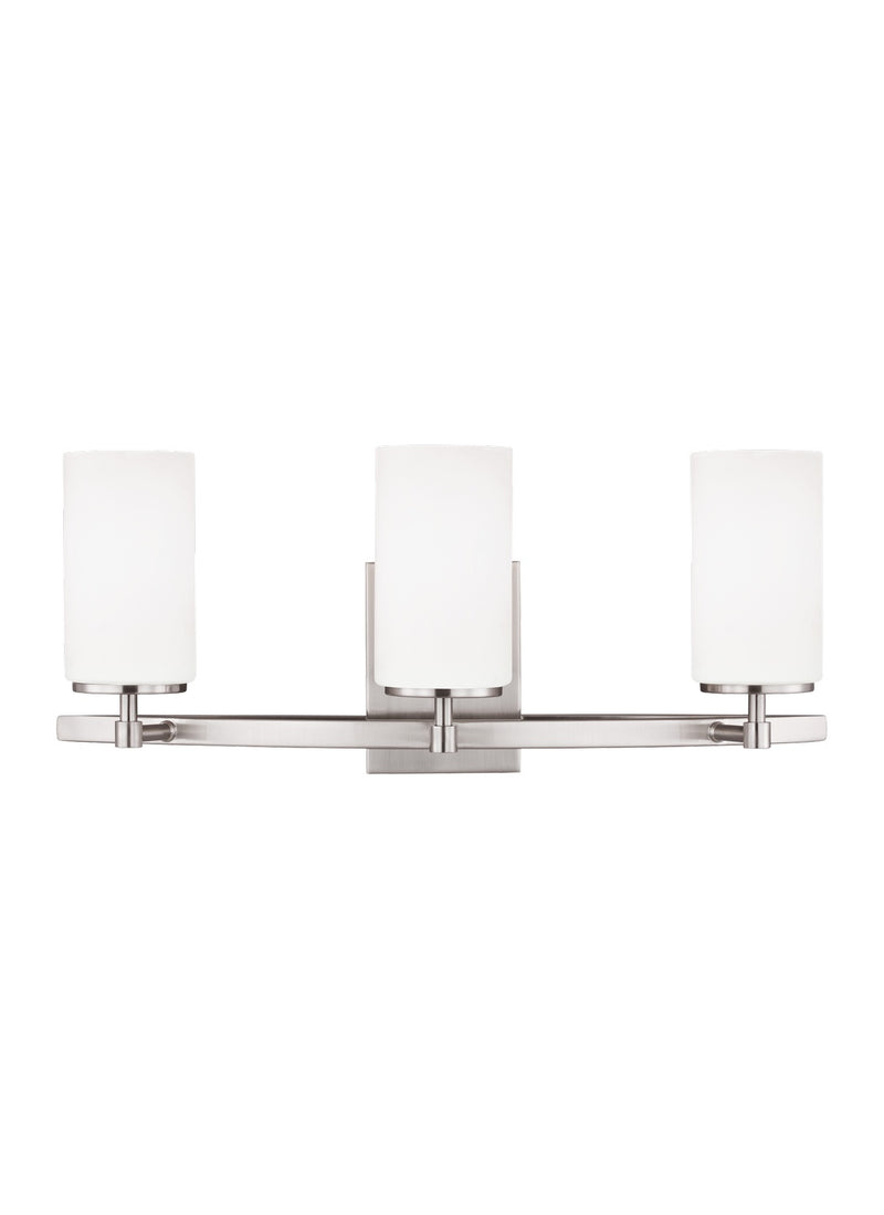 Generation Lighting - 4424603-962 - Three Light Wall / Bath - Alturas - Brushed Nickel
