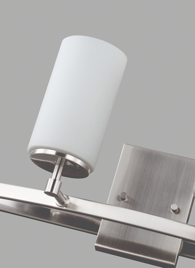 Generation Lighting - 4424604-962 - Four Light Wall / Bath - Alturas - Brushed Nickel