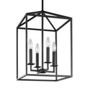 Four Light Hall / Foyer<br /><span style="color:#4AB0CE;">Entrega: 4-10 dias en USA</span><br /><span style="color:#4AB0CE;font-size:60%;">PREGUNTE POR ENTREGA EN PANAMA</span><br />Collection: Perryton<br />Finish: Midnight Black