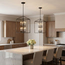 Generation Lighting - 5115008-112 - Eight Light Hall / Foyer - Perryton - Midnight Black