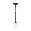 Generation Lighting - 6115201-710 - One Light Mini-Pendant - Kerrville - Bronze