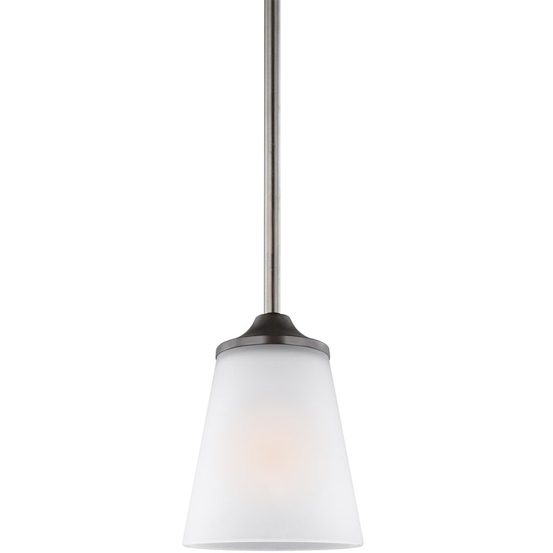 Generation Lighting - 6124501-710 - One Light Mini-Pendant - Hanford - Bronze