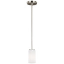 Generation Lighting - 6124601-962 - One Light Mini-Pendant - Alturas - Brushed Nickel
