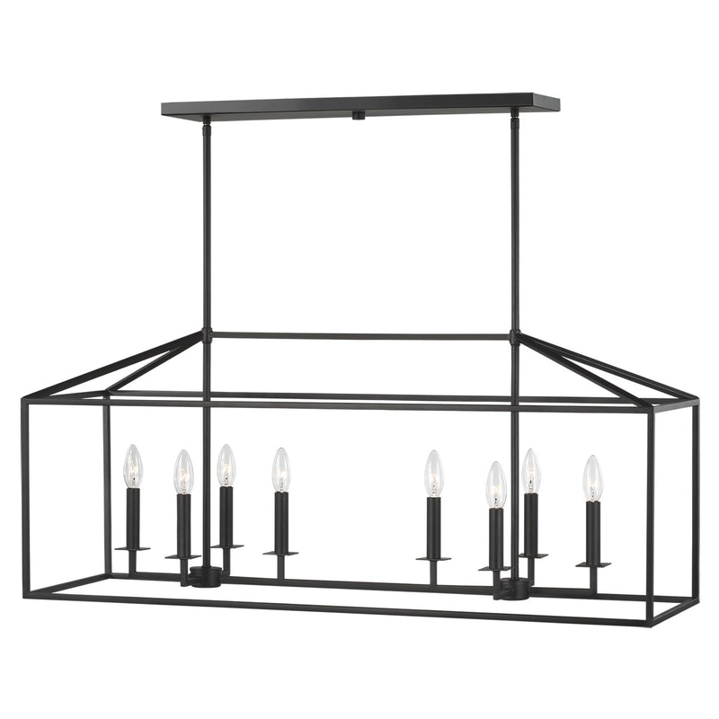 Eight Light Island Pendant<br /><span style="color:#4AB0CE;">Entrega: 4-10 dias en USA</span><br /><span style="color:#4AB0CE;font-size:60%;">PREGUNTE POR ENTREGA EN PANAMA</span><br />Collection: Perryton<br />Finish: Midnight Black