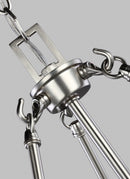 Generation Lighting - 6615203-962 - Three Light Pendant - Kerrville - Brushed Nickel