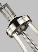 Generation Lighting - 6624503-962 - Three Light Pendant - Hanford - Brushed Nickel