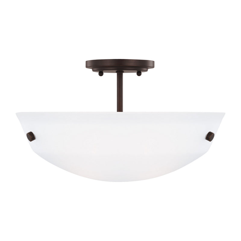 Two Light Semi-Flush Convertible Pendant<br /><span style="color:#4AB0CE;">Entrega: 4-10 dias en USA</span><br /><span style="color:#4AB0CE;font-size:60%;">PREGUNTE POR ENTREGA EN PANAMA</span><br />Collection: Kerrville<br />Finish: Bronze